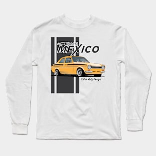 Mk1 Escort Mexico (Orange + Black) Long Sleeve T-Shirt